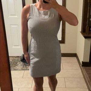 Banana Republic Seersucker Dress Size 12